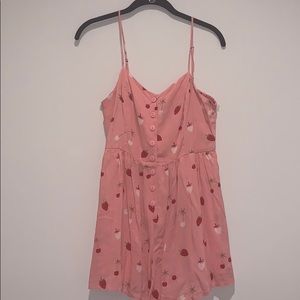STRAWBERRY ROMPER